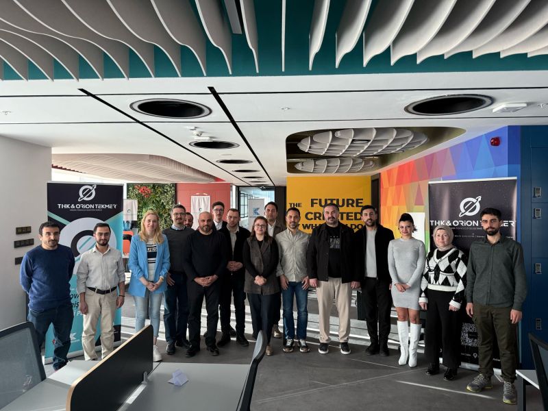 Ekosisteme İlk Adım eğitimini tamamlayan katılımcılar Orion TEKMER’de
