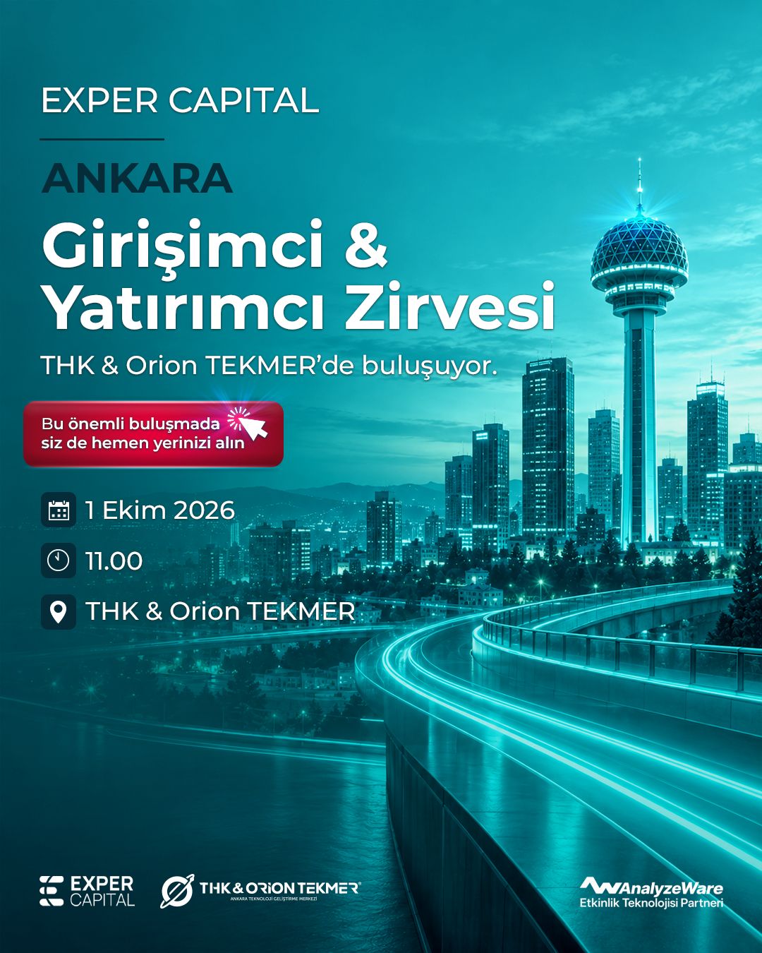 Exper Capital Ankara Girişimci & Yatırımcı Zirvesi